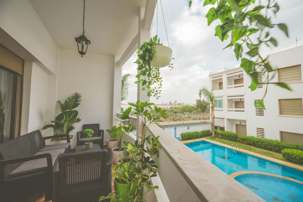 Lovely 2 Bedroom Vacation Home With Pool/Beach Skhirat Exterior foto